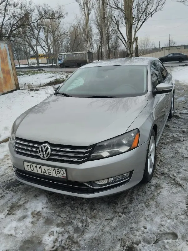 Продам volkswagen пассат 2012г двигатель 2.5 бензин/газ коробка автомат пробег 75т. миль цена 1.150... - фотография