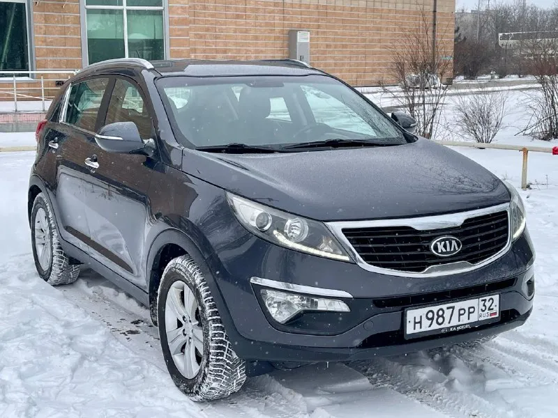 🔥kia sportage🔥 в шикарном состоянии! ✅без дтп! ✅одна крашенная деталь( передняя правая дверь! ✅год в... - фотография