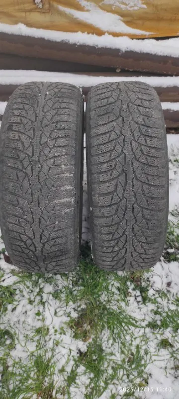 Продам! зимние шины пара бу. на докатку 205/55/ r16 2020г. 2000₽ +7949 605 51 20 📲 tg: денис панасовский 📞 звоните: +7(949)6055120 - фотография - 3