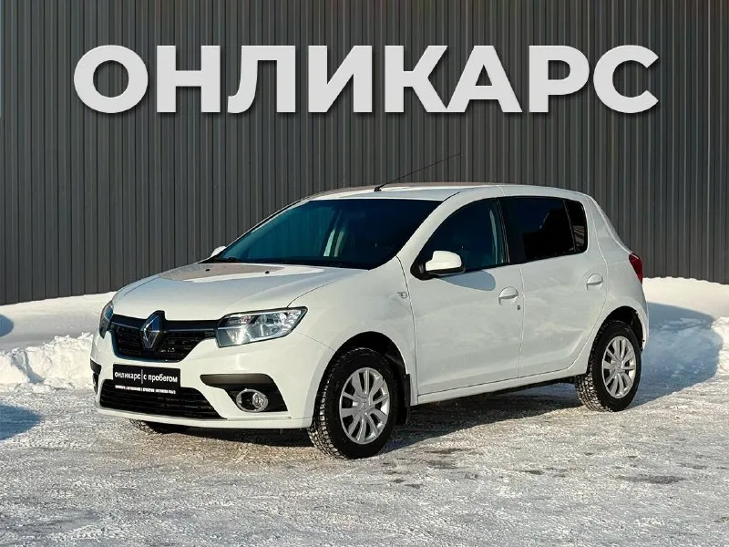 ❗️в продаже❗️ renault sandero 2019 год выпуска 1.6 бензин ат пробег 30.300 км ✅1 владелец ✅ заводско... - фотография