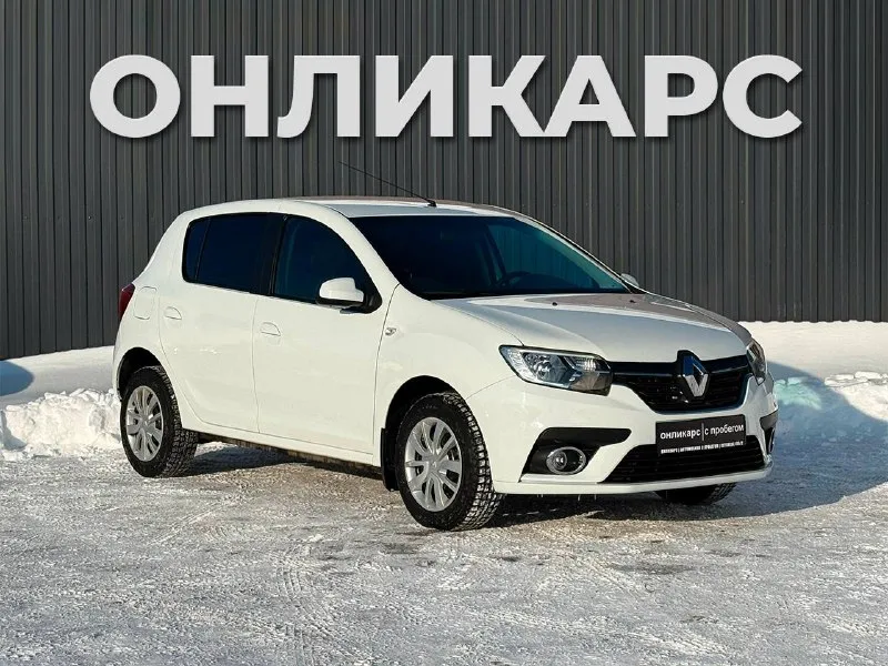 ❗️в продаже❗️ renault sandero 2019 год выпуска 1.6 бензин ат пробег 30.300 км ✅1 владелец ✅ заводской окрас ✅ состояние новой машины ✅ оригинальный пробег 💰1.290.000 🔥 ☎️+7(905)-654-77-36📞 ✍️ @manageronlika - фотография - 3