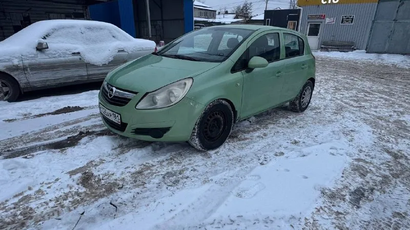 Opel корса 1.2 2008г робот пробег 153000 комплектация хорошая, подогревы сидений, руля. по техническ... - фотография
