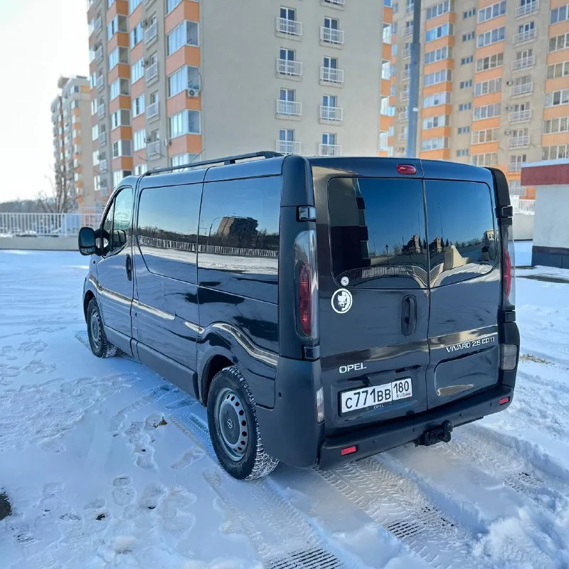 Продам opel vivaro 2.5 пассажир 7+1. 2006 год. машинка в отличном состоянии, полностью обслужена. в коммерции не участвовала, использовалась как семейная машина. я один единственный владелец, гаражное хранение. замена масла каждые 8 тыс. стекла все родные, лобовое без сколов. 2 комплекта резины зима/лето. только полное переоформление. пробег 182 000 1 450 000 руб +79497314939 📲 tg: denis kaplya 📞 звоните: +7(949)7314939 - фотография - 7