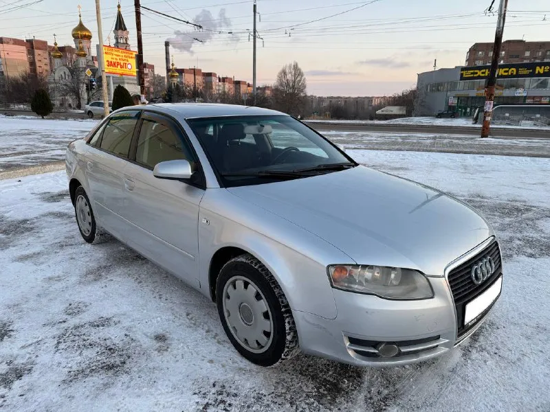 Audi a4 b7, 2004 г. пробег: 192 000 км двигатель: 1.6 л, бензиновый, атмосферный, без турбины коробка передач: механическая автомобиль в хорошем состоянии: - двигатель работает ровно, без посторонних шумов и ошибок - коробка передач переключается четко - ходовая часть без стуков - полностью обслужен, готов к эксплуатации без дополнительных вложений - пройден техосмотр, готов к постановке на учет в мрэо цена: 600 000 руб. город: донецк контакты: +7 949 371-08-26 (есть telegram) по запросу вышлем видеообзор автомобиля. 📲 tg: @oleg_bbb1 📞 звоните: +7(949)3710826 - фотография - 2