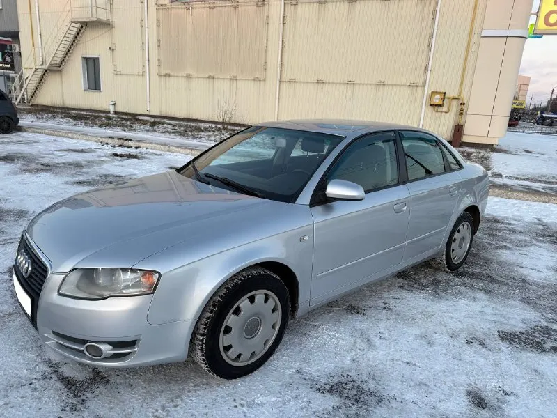 Audi a4 b7, 2004 г. пробег: 192 000 км двигатель: 1.6 л, бензиновый, атмосферный, без турбины коробка передач: механическая автомобиль в хорошем состоянии: - двигатель работает ровно, без посторонних шумов и ошибок - коробка передач переключается четко - ходовая часть без стуков - полностью обслужен, готов к эксплуатации без дополнительных вложений - пройден техосмотр, готов к постановке на учет в мрэо цена: 600 000 руб. город: донецк контакты: +7 949 371-08-26 (есть telegram) по запросу вышлем видеообзор автомобиля. 📲 tg: @oleg_bbb1 📞 звоните: +7(949)3710826 - фотография - 3