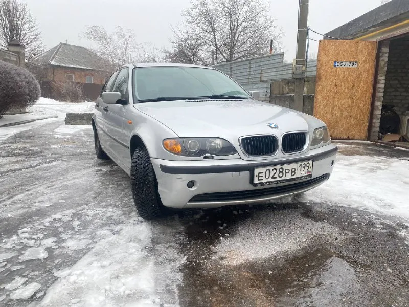 Продаю bmw e46 318i (2.0) 2004 года пробег 195.000 авто в идеальном состоянии, сейчас на штампах зим... - фотография