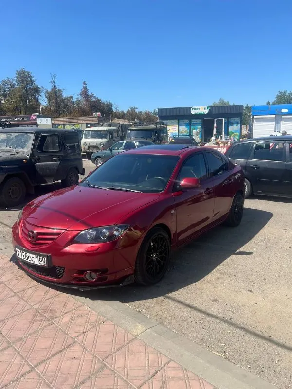Продам мазда 3 спорт 2005 год объем двигателя 2.0 литра кпп механика поварена, покрашена и обработан... - фотография
