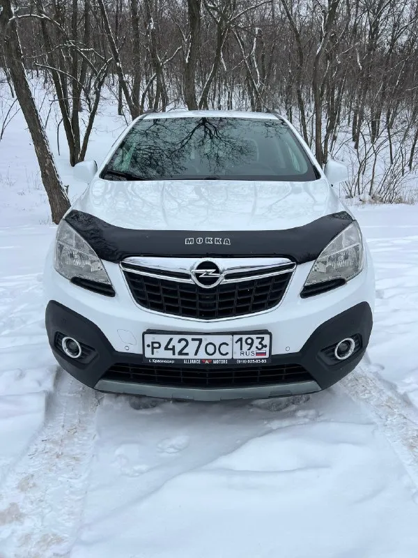 Продам opel mokka 2013 в супер состоянии!! дно идеальное, все болтики как новые! всего два хозяина! пробег-130 мотор-1.8(140 л. с)(самый надежный, без задиров) коробка-автомат привод-полный комплектация -антиблокировочная система - система курсовой устойчивости - сигнализация - иммобилайзер - бортовой компьютер -круиз контроль - датчики света - датчики дождя -электропривод зеркал -климат контроль - подогревы сидений -подогрев руля -обогрев зеркал -парктроники перед и зад продам опель мокка в супер состоянии, 🍭💯очень комфортный паркетник, машина без посторонних звуков, мягкая на ход, салон и кузов в идеальном состоянии, в родном окрасе (без единого жука), мотор и коробка на отлично!2 ключа. делать ничего не нужно, сел поехал! машина без дтп -зеленая автотека! цена-1.200 000₽ ☎️тел+79494162204 осмотр-донецке/макеевка машинка просто 🍓🍭🎁 📞 🇷🇺 звоните: +79494162204 - фотография - 5