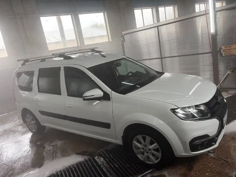 Продам лада ларгус 2022 год кондиционер музыка автозапуск камера заднего вида подогрев сидений мульти руль круиз контроль 2 ключа я хозяин оформлен автомобиль на мне пробег 130 тысяч цена 1🍋200 торг возможен обмен +79494407569 - фотография - 7