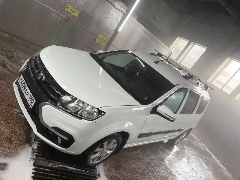 Продам лада ларгус 2022 год кондиционер музыка автозапуск камера заднего вида подогрев сидений мульти руль круиз контроль 2 ключа я хозяин оформлен автомобиль на мне пробег 130 тысяч цена 1🍋200 торг возможен обмен +79494407569 - фотография - 8