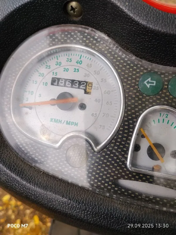 Продам мопед alpha jj50 qt-11( копия viper storm)2008 г. в. 49 куб. см. в отличном состоянии, двигатель 4-хтактный. с документами. новый акб. заводится как с кнопки так и с кикстартера. пластик без трещин, всё работает. пробег 8632 км. цена 70 тыс. +79493256491.горловка 📲 tg: андрей 📞 звоните: +7(949)3256491 - фотография - 9