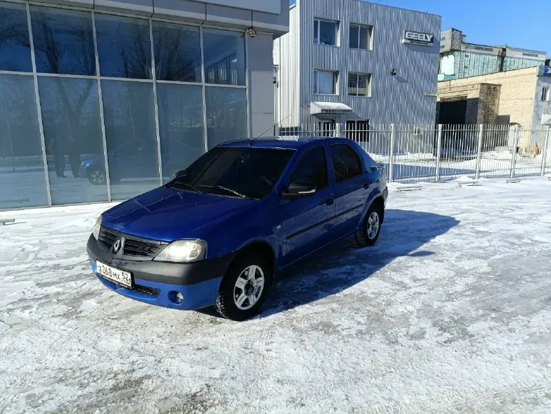 Продам renault логан 2008г. , объем 1.6. комплектация - кондиционер, abs, гур. пробег - 270000 км. ,... - фотография