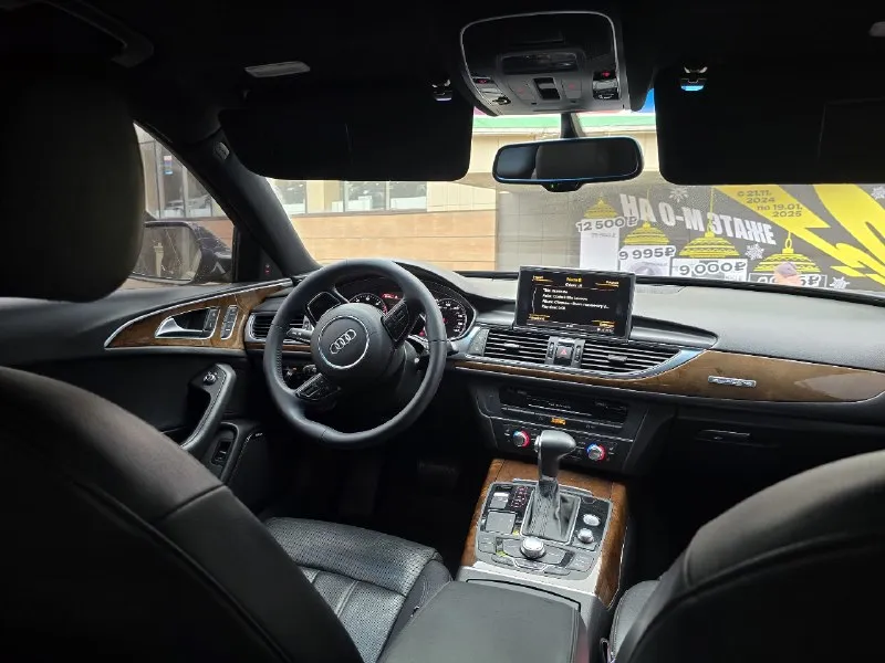Audi a6 sline 3.0 tfsi, коробка zf8hp, 2012 г. в. 179000 км. безключевой доступ, подогрев вентиляция сидений, датчики слепых зон, эл. люк, диодная оптика, диски r 20 ( 2 комплекта резины) предмаксимальная комплектация, обслужена в отличном техническом и кузовом состоянии подробнее по телефону +79493566908. 2100000 руб 📞 звоните: +7(949)3566908 - фотография - 9