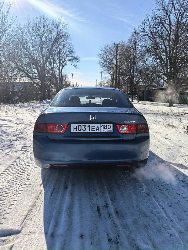 Продам honda accord 2004 г. в. , двигатель 2.0л 155 л. с. , коробка автомат. полный электропакет, двухзонный климат-контроль, mp3 dvd магнитола с навигацией, андроид тв. . авто в нормальном состоянии: двигатель и коробка работают нормально, салон чистый и опрятный, автомобиль на новой зимней резине, летние шины в комплекте. состояние авто на свою цену. находится в днр пригород г. шахтёрска. все вопросы по телефону +7949 377 28 10 или +7 951 837 80 86 ( телеграмм). цена 675 т. р. я собственник, любое переоформление! торг строго у капота! 📞 звоните: +7(949)3772810 - фотография - 2