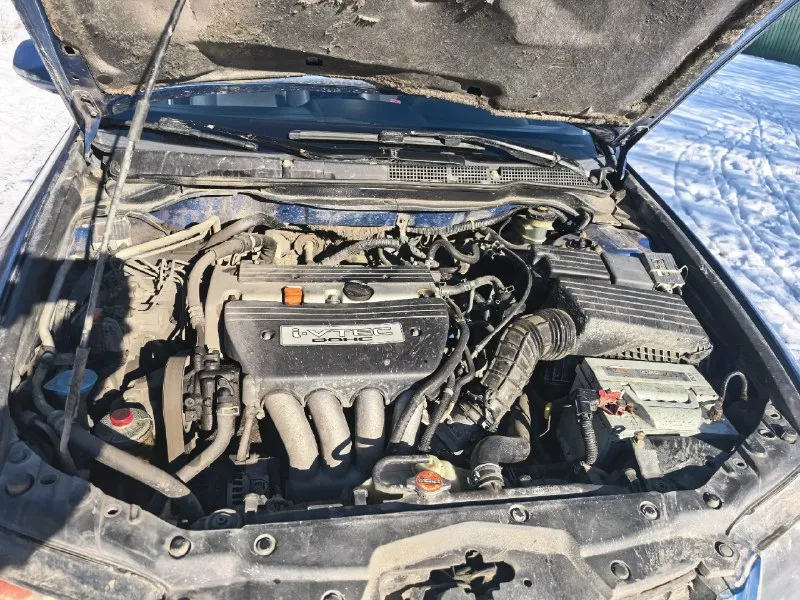 Продам honda accord 2004 г. в. , двигатель 2.0л 155 л. с. , коробка автомат. полный электропакет, двухзонный климат-контроль, mp3 dvd магнитола с навигацией, андроид тв. . авто в нормальном состоянии: двигатель и коробка работают нормально, салон чистый и опрятный, автомобиль на новой зимней резине, летние шины в комплекте. состояние авто на свою цену. находится в днр пригород г. шахтёрска. все вопросы по телефону +7949 377 28 10 или +7 951 837 80 86 ( телеграмм). цена 675 т. р. я собственник, любое переоформление! торг строго у капота! 📞 звоните: +7(949)3772810 - фотография - 8