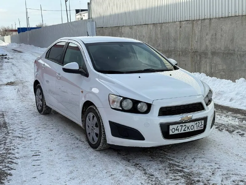 Chevrolet авео год выпуска: 2013 двигатель: бензин коробка: at (6 ст. ) объём двигателя: 1.6 пробег:... - фотография