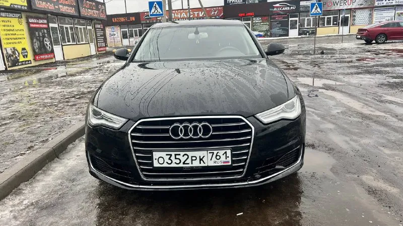Audi a6 2015 год рестайлинг 1,8 tsi автомат gtronic 7 кожа подогревы климат пробег 200 тыс оригинал!!! вся в идеале без дтп! новая резина зима два ключа цена 1,650,000 руб торг минимальный! тел +79493153370 - фотография - 5
