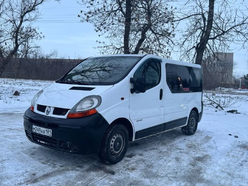 Продам renault trafic (рено трафик) в отличном состоянии. 💸цена 1млн150 тыс руб ❗ ✅год : 2003 год ✅двигатель: 1.9 дизель ✅коробка : механика автомобиль вложений не требует. сел и поехал. любое переоформление. я собственник. все интересующиеся вопросы по тел. +7959-563-05-23 - фотография - 3