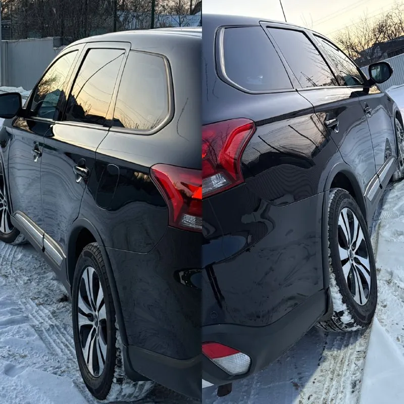 В продаже 🚘 mitsubishi outlander ⬇️ 2,0 бензин 2wd расход 7,8л/100км трасса ⬇️вариатор ⬇️выпуск ноябрь 2016 года ⬇️1 хозяин в птс. пробег 123.000км ⬇️два ключа 🔖комплектация: подогрев сидений, подогрев руля, круиз контроль, электро стеклоподъемники, электро зеркала, складывание зеркал, противотуманные фары, климат контроль, в подарок зимка шип на дисках. по кузову, ржавчины и гнили нет, крашен только капот, есть небольшие сколы царапинки но, кузов весь отмыт от битума, отполирован и покрыт твердым воском, вживую очень сочно смотрится. салон чистый ухоженный без сырости и лишних запахов. по технике мотор в идеальном состоянии, масло с фильтрами поменял 7 февраля, очень тихо мягко работает, коробка вариатор идеально переключается не пинков ни рывков, ходовая в идеале делать абсолютно ничего не нужно готов на любые проверки! то пройден. смотреть в г. макеевка по договоренности. 💸1,610,000₽ +79493046854 тг, вотсап, мах. 📞 звоните: +7(949)3046854 - фотография - 7
