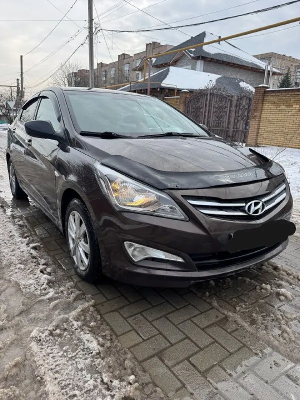 ✅цена 850 т руб. год. 2015 hyundai solaris без вложений я хозяин. коробка автомат двигатель. 1.6. 123л. пробег. 186 тысячи кузов рестайлинг. хорошая полная комплектация. донецк. с полным переоформлением мрэо ☎+79495695833. донецк - фотография - 1