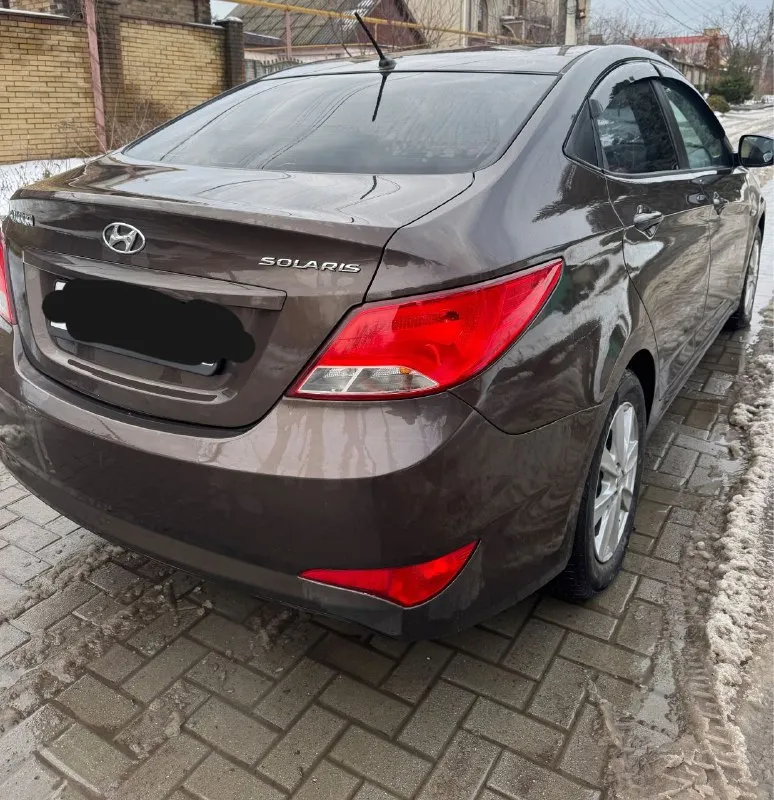 ✅цена 850 т руб. год. 2015 hyundai solaris без вложений я хозяин. коробка автомат двигатель. 1.6. 123л. пробег. 186 тысячи кузов рестайлинг. хорошая полная комплектация. донецк. с полным переоформлением мрэо ☎+79495695833. донецк - фотография - 5