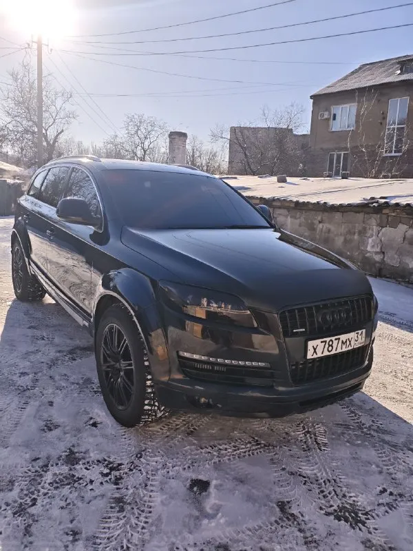 Audi q 7, 2007 г. в,3 л, тди, в отличном состоянии, машинка бомба кто ездил тот знает, без пневмы,2 комплекта колес, расход по городу 11 трасса 8,новый акб ходовая вся перебранка, сел поехал. г макеевка+79493266079 цена 1.4,торг 📞 звоните: +7(949)3266079 - фотография - 1
