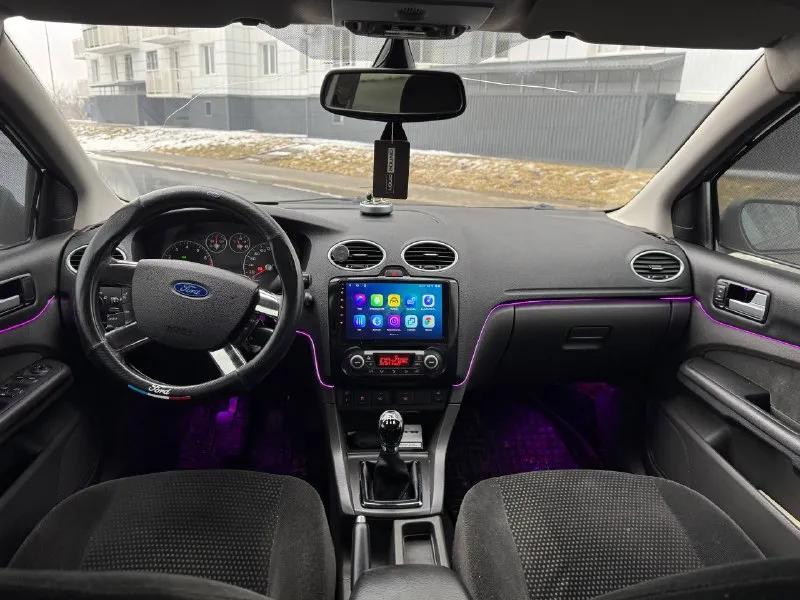 Продам форд фокус 2 chia. 2007 г. мотор 1.6; в хорошем состоянии. в машине работает каждая кнопочка ! множество функций :ел зеркала, обогрев лобового, заднего, боковых ;подогрев сидений ;климат контроль ;регулировка руля вверх вниз и на себя;4 эсп;антизанос, абс, круиз контроль; 2 din сенсорная магнитола с камерой заднего вида и навигацией! контурная подсветка всего салона с регулировкой цветов. кузов отличный !по технической части авто в отличном состоянии! ничего не стучит не гремит, едет хорошо, масло не ест! идёт очень мягко. из недавнего замена рулевой рейки на новую. новая зимняя резина ikon tyres на дисках. фаркоп с документами. родной не скрученный пробег! полностью зеленая автотека ! 2 комплекта ключей ! 2 хозяина, оригинал птс приезжайте смотрите. цена 540000.город мариуполь. торг у капота ; +79495654761 - фотография - 10