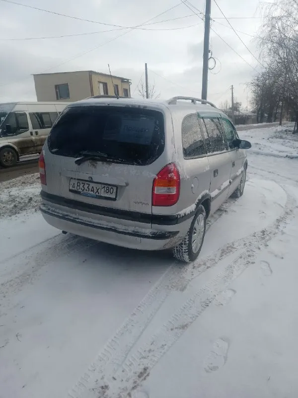 Опель зафира а 2000г.1.6. 400тыс. тел. +79493220367 - фотография - 3