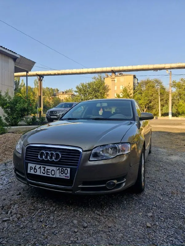 Продам audi а4 б7 2.0 2005 года. ( модельный год 2006 ) пробег оригинальный: 170.000 зеленая автотека комплектация: кожаный салон подогрев сидений четыре электростеклоподъемника климат контроль парктроники гидроусилитель руля подогрев заднего стекла электро регулировка зеркал машина в хорошем состоянии по электрике все работает днище, пороги, стаканы все целое без дыр ходовая часть автомобиля полностью обслужена. по двигателю не дымит, не троит переоформление без проблем 180-регион я владелиц цена: 850 тыс. руб осмотр г. горловка тел: +7(949)8503906 телеграм: +7(949)8503906 📞 звоните: +7(949)8503906 - фотография - 1