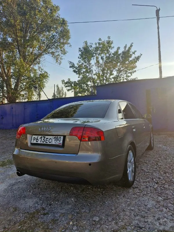 Продам audi а4 б7 2.0 2005 года. ( модельный год 2006 ) пробег оригинальный: 170.000 зеленая автотека комплектация: кожаный салон подогрев сидений четыре электростеклоподъемника климат контроль парктроники гидроусилитель руля подогрев заднего стекла электро регулировка зеркал машина в хорошем состоянии по электрике все работает днище, пороги, стаканы все целое без дыр ходовая часть автомобиля полностью обслужена. по двигателю не дымит, не троит переоформление без проблем 180-регион я владелиц цена: 850 тыс. руб осмотр г. горловка тел: +7(949)8503906 телеграм: +7(949)8503906 📞 звоните: +7(949)8503906 - фотография - 3