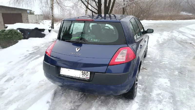 Продам renault megane 2 2003 год 1.6 16v бензин пробег 208.000км кузов цинкованый в хорошем состоянии вся ровная. обслуженый работает отлично масло не расходует. в авто имеется 4 стеклоподъемника бортовой компьютер автосвет датчик дождя кондиционер рабочий. по ходовой все в порядке. летом перебиралась. едет сбито. крепкая и без проблемная машина за эти деньги! два ключа. авто пригоняли с европы в 2021году учёт рф. продажа с переоформлением. цена 450т. ₽ макеевка советский район кто реально заинтересован в покупке звоните. тел. +79490819224. 📞 звоните: +7(949)0819224 - фотография - 8