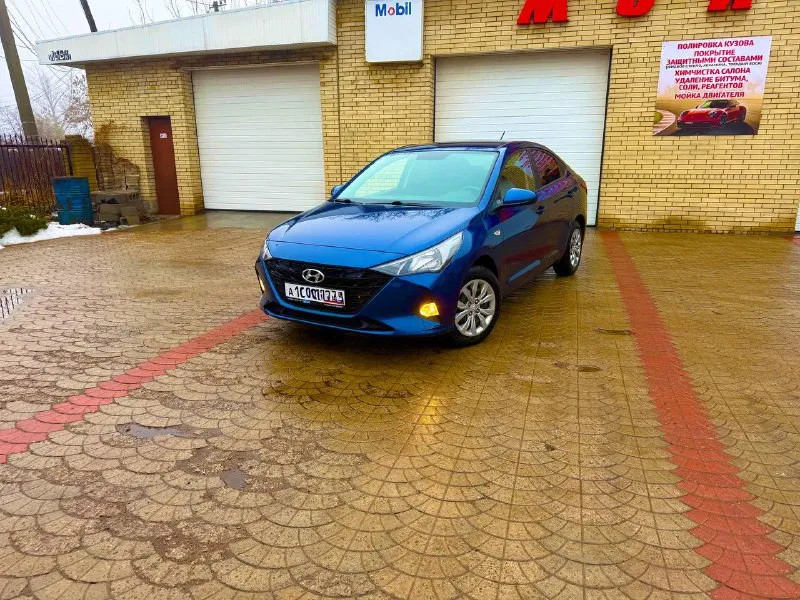 Солярис 2021, мотор 1.6, коробка автомат пробег 70000км авто в заводском окрасе и коробка работают б... - фотография