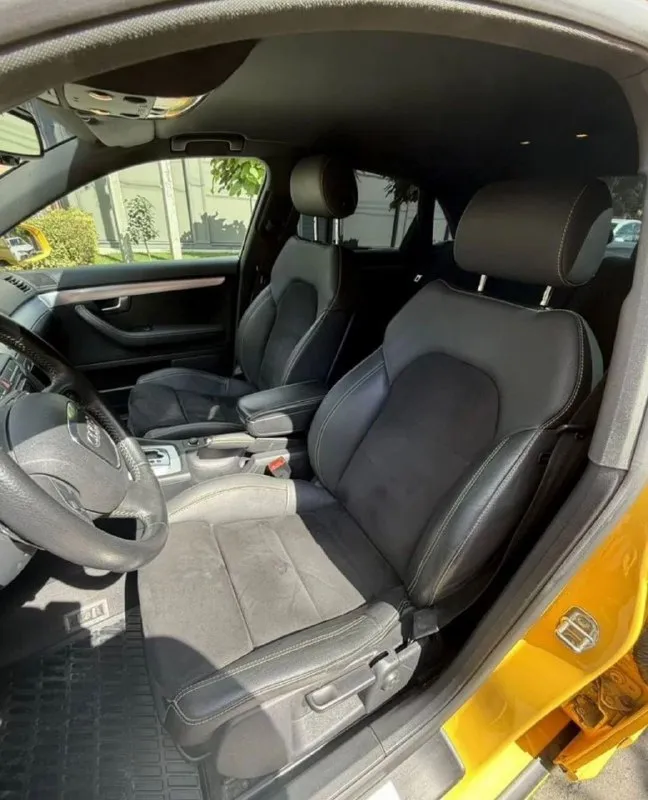 Идеальное состояние, собственник цвет audi exclusive 2.0т quattro, классический автомат s-line, черный потолок, сидения из комбинированной кожи с алькантарой, музыка хармон кардон, желтая строчка на сидениях, подогрев сидений, даухзонный климат контроль, парктронники автосвет, авто дождь, адаптивные фары, авто затемнение зеркала заднего вида, провождение домой, дхо. недавние работы : переборка гбц, замена грм, фазорегулятора, обслуживание форсунок, замена цепи фазорегулятора и натяжителя, замена всех передних рычагов, замена масла в моторе, торсене, обслуживание тормозной системы, замена всех передних рычагов! без рыжиков и прочего, резина мишлен, второй сезон, по запросу скину еще фото и видео 1.090.000₽ хороший торг +79493287641 📞 звоните: +7(949)3287641 - фотография - 9