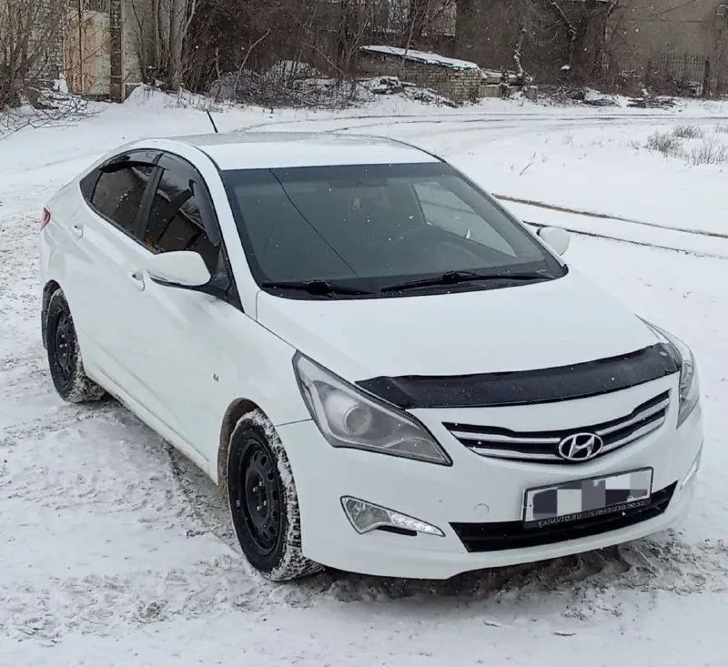 Hyundai solaris (hyundai солярис), 2015 г. в. пробег 191 тыс. коробка: автомат. комплектация: -клима... - фотография