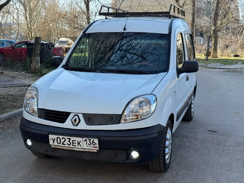 Renault kangoo цена - 398.000₽ город - мариуполь год выпуска - 2008 пробег - 365.000 топливо - бензи... - фотография