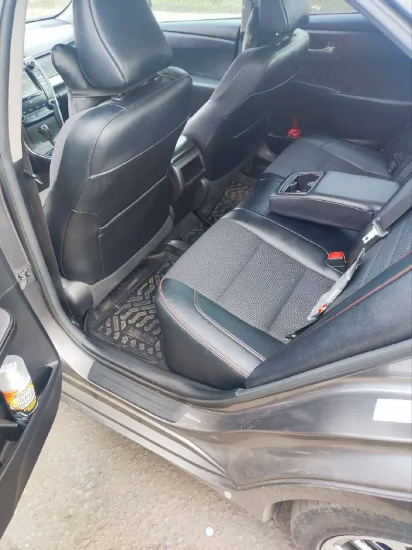 Toyota камри se 2016 года 2.5 автомат 120т пробега масла и фильтра в и двс заменены, круиз камера датчик дождя подрулевые лепестки люк хорошая музыка, машина зашумлена, хороший свет вложений не требует 2 комплекта ковров 2 комлекта колёс, вопросы по телефону+79490487346 цена 1650000 📞 звоните: +7(949)0487346 - фотография - 6