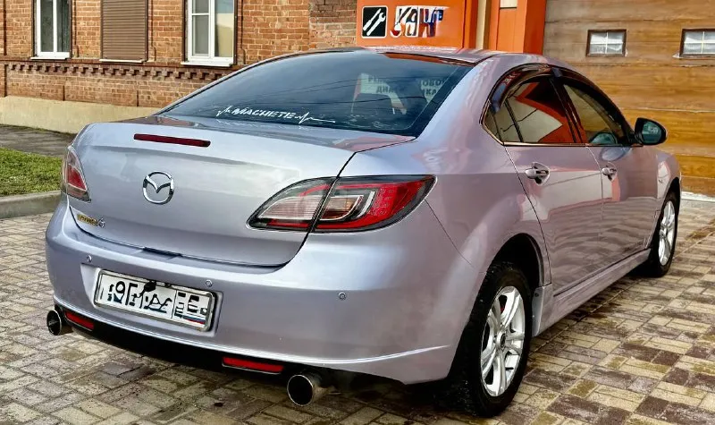 Mazda 6 2009 год 1.8 механика бензин-газ 187 пробег +7949-840-60-88 +79895528230 телеграм на этом номере есть в продаже mazda 6 в отличном ухоженном состоянии! без гнили и ржавчины! рыжиков нету, были пару косметических подкрасов незначительных без дтп! двигатель в идеальном состоянии работает отлично без посторонних шумов и масложора, ходовая мячик в отличном состоянии ведет себя безупречно, коробка механика надежная без нареканий, по электрике все исправно все работает ошибок не каких нету! установлено газовое оборудование евро 4 таблетка зарегистрировано, расход радует на 1000 рублей хватает на 450 км, установлен планшет, комплектация полная! сигнализация с автозапуском, резина зимняя хорошая, автомобиль местный ростовский юридически кристально чистая любое оформление могу присутствовать в гибдд, срочно все вопросы по телефону звонить в любое время цена 720 000 тыс руб 📞 звоните: +7(949)8406088 - фотография - 2