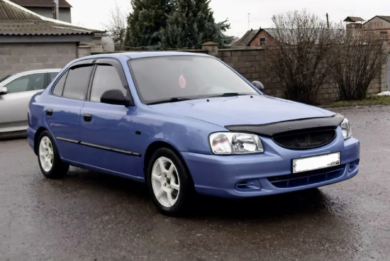 Продам hyundai accent 2006 год выпуска 1.5 механика бензин пробег 197000 т. к. м автомобиль в хорошем состоянии в дтп не участвовала двигатель коробка ходовая всë в порядке в комплектации присутствует всë для комфортной езды цена 430.000 тысяч реальному покупателю торг. .. город донецк. +79495372658 📞 звоните: +7(949)5372658 - фотография - 1