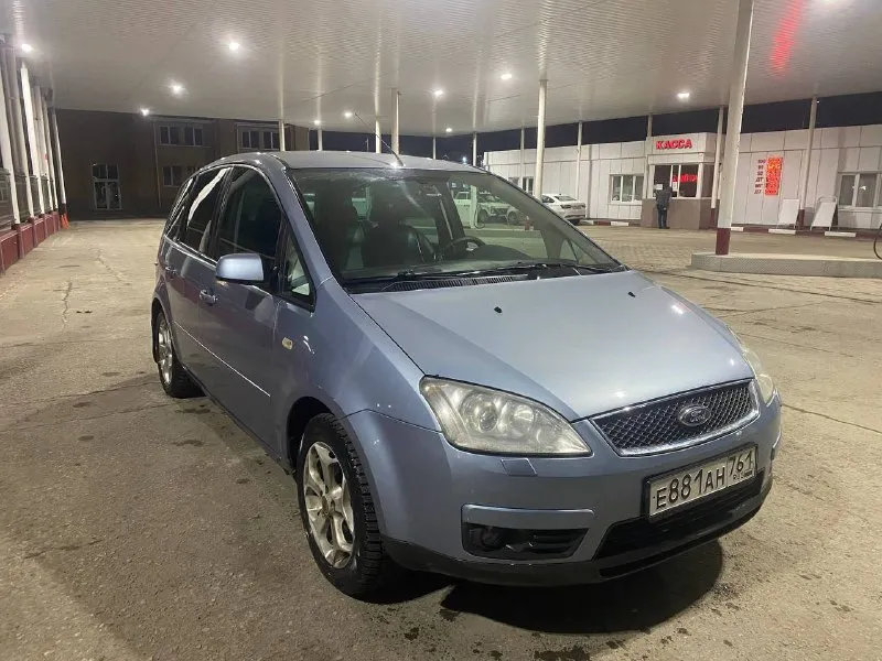 Ford c-max 2007 год 2 литра на механике кристальная автотека❗️ родной окрас❗️ пробег на приборке 290... - фотография