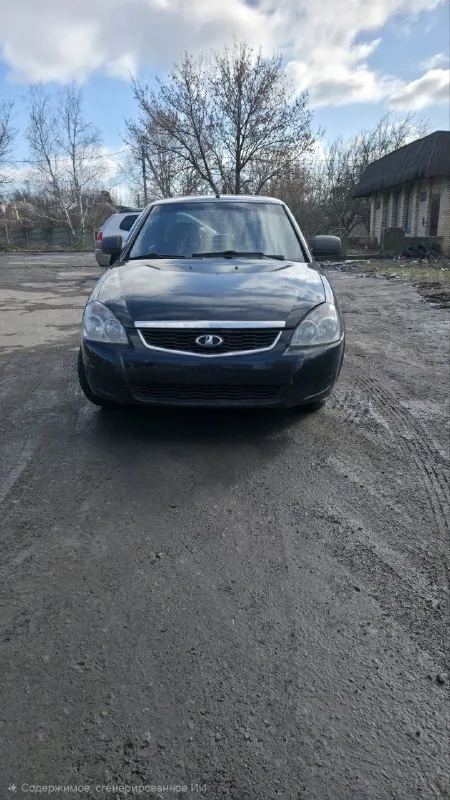Продажа lada priora 2013год двигатель бензин, 1.6 мощность 106 л. с. коробка передач мкпп привод fwd цвет черный руль левый поколение 2 300к+ торг писать @nabik2 +79498674262 - фотография - 3
