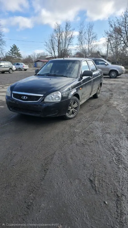 Продажа lada priora 2013год двигатель бензин, 1.6 мощность 106 л. с. коробка передач мкпп привод fwd цвет черный руль левый поколение 2 300к+ торг писать @nabik2 +79498674262 - фотография - 4