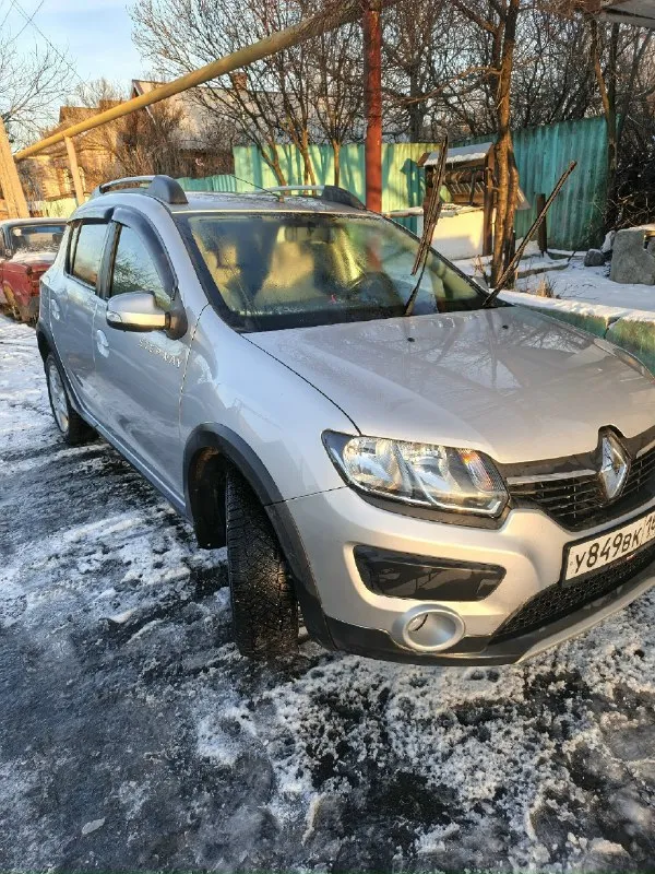 Автор: продам reno сандеро стэпвэй 2018 г. пробег 125000км, зелёная автотека ( могу выслать), двигатель 1.6 ат, к 4 м надежный, масло от замены до замены, расходники менялись всегда вовремя, поменян новый аккумулятор, ролики, ремни, помпа, небитая, без рыжиков, по ходовке все сделано. машиной владел 3г, никогда не подводила. резина зимняя на железных дисках, лето 2024г на литых. ( цена 1,1) торга нет. машина находится в с. орлово-ивановка, недалеко от города кировское и шахтерска. +79494173120.. !!!наш телеграм канал [ бесплатное размещение за репост!!! правила сообщества [ мы в мах [ [ 📞 звоните: +7(949)4173120 - фотография - 4