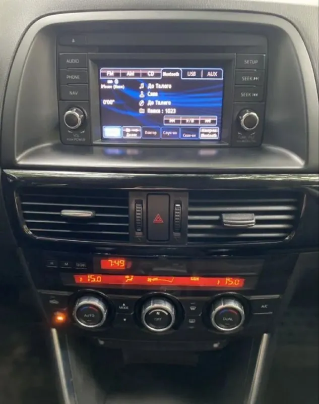 🔥mazda cx5🔥 в шикарном состоянии! ✅в эксплотации с 2013г ✅мотор 2.0 ✅бензиновый (атмосферный) ✅коробка автомат 6 ступка ✅пробег 164 тыс. км. ✅без дтп! ✅весь в родной краске(кроме задней правой арки, и капота) ✅автотека зелёная ✅двигатель работает превосходно! коробка также - фотография - 7