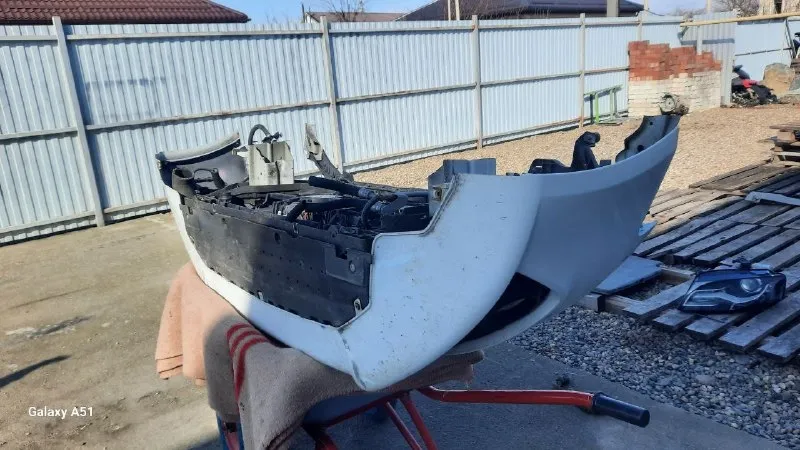 Ноускат и капот audi а4 б8 до рест. вдонецке капот -25.. . ноускат-120.. .+79494280615 📞 звоните: +7(949)4280615 - фотография - 7