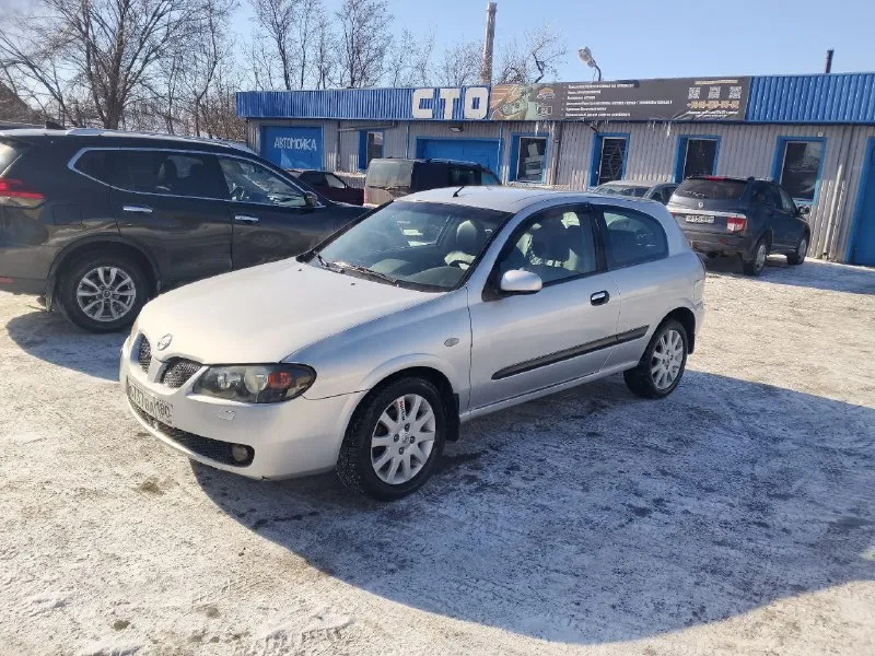 Продам nissan almera 1.5 luxury 2006г. очень экономный. климат работает стоят диски r16. макеевка. ц... - фотография