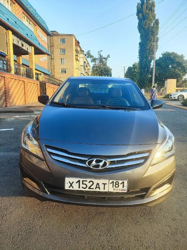 Hunday solaris 2015г- октябрь, двигатель 1.4 107л. с очень резвый, цепь новая, масло фильтра всё нов... - фотография