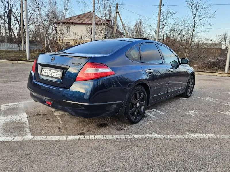 Nissan teana 2008г 3.5 v6 249лс бензин/газ 200т км максимальная комплектация с подогревом и вентиляцией всех сидений, музыкой bose, панорамой, без ключевой доступ, кнопка старт/стоп. ... по технике отличная! мотор контрактный, коробка делалась ( установлен доп радиатор). по кузову ровная, без дтп, не гнилая, есть пару окрасов- косметика. установлено гбо. 890т руб 9495213411 - фотография - 4