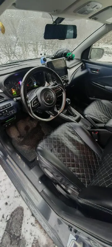 Марка: suzuki модель: baleno год: 2023 пробег: 60000 объем двигателя: 1.5 топливо: бензин кпп: автомат цвет: серый цена: 1950000 описание: продам автомобиль suzuki baleno 2023 куплен в сентябре 23 года комплектация glx. так же установлена сигнализация с автозапуском старлайн, подогревы сидений и зеркал. имеются два комплекта колёс на дисках зима и лето. чехлы из экокожи одеты с салона. машина у одного собственника я хозяин. все вопросы по +7 949 3290499 дмитрий дима, 📱 +79493290499 📲 tg: дима 📞 +7(949)3290499 📲 tg: дима 📞 звоните: +7(949)3290499 - фотография - 5