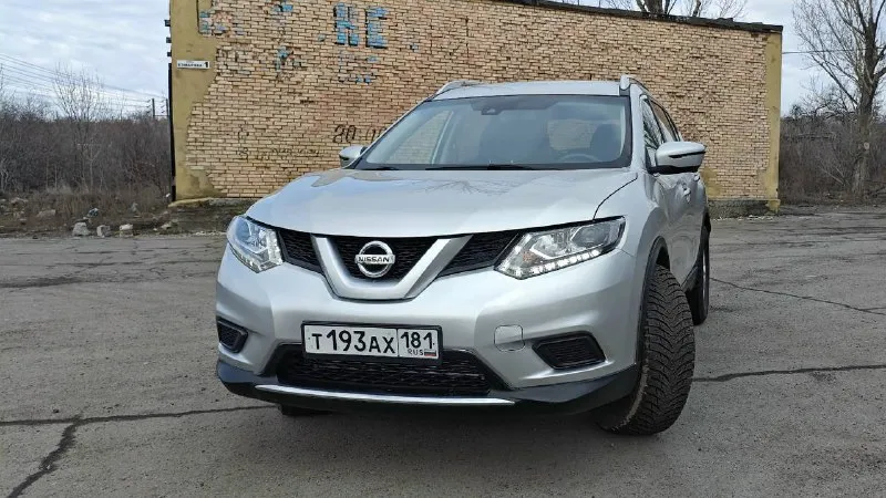Nissan rogue год 2015 один хозяин пробег 57 700 миль/92800км оригинал 💯% двигатель 2.5 атмосфера цеп... - фотография