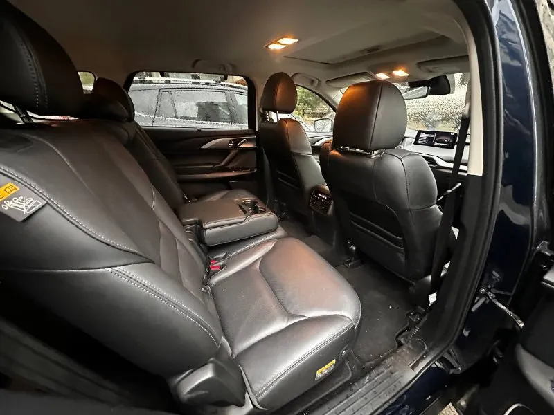 Продам mazda cx 9 grand touring 2021 года с родным пробегом 56 тыс. км в идеальном состоянии, один собственник, максимальная комплектация, бензин 2.5,адаптивный свет, музыка bose, бесключевой доступ, климат, адаптивный круиз, ассистент слепых зон, система распознавания дорожных знаков, контроль полосы. собственник, любые проверки на ваших сто. 4.390.000(торг есть) г. донецк +79498431343 📞 звоните: +7(949)8431343 - фотография - 7